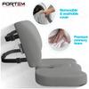 FORTEM Seat Cushion, Office Chair Cushion, Lumbar Support Pillow for Office Chair, Memory Foam Sciatica Coccyx Tailbone Pressure Pain Relief, Car Sitting Pad, Washable Non Slip view 3