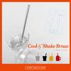 Hokuriku Aluminum Straw, 0.3 inch (7 mm), Metallic Red, Cool & Shake Straw 7, Made in Japan view 2