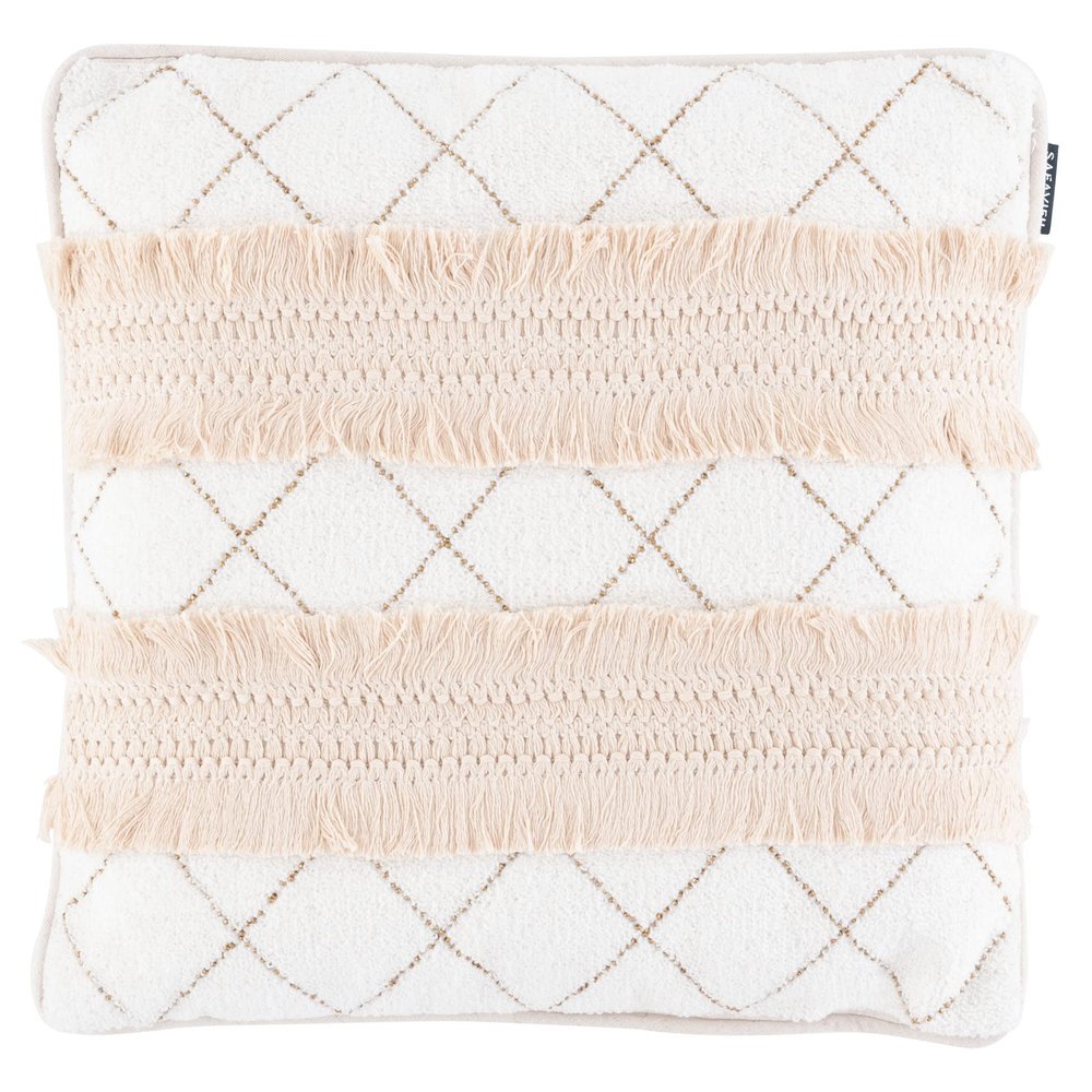 SAFAVIEH Home Collection Braxton Cream (16" x 16") Pillow