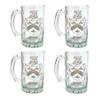 Lynch Irish Family Coat of Arms 16oz Beer Stein  Personalized Heraldic Engraving view 1