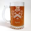 Lynch Irish Family Coat of Arms 16oz Beer Stein  Personalized Heraldic Engraving view 3