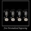 Duncan Scottish Clan Crest 16oz Beer Stein Set of 4: With Engraved Personalization view 4