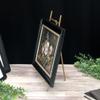 Bard's Satin Gold-toned Metal Easel, 16" H x 9" W x 9.5" D view 2