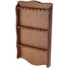 Bard's Brown Wood Wall Mountable 24 Spoon Rack, 18" H x 10.5" W x 1.5" D view 1
