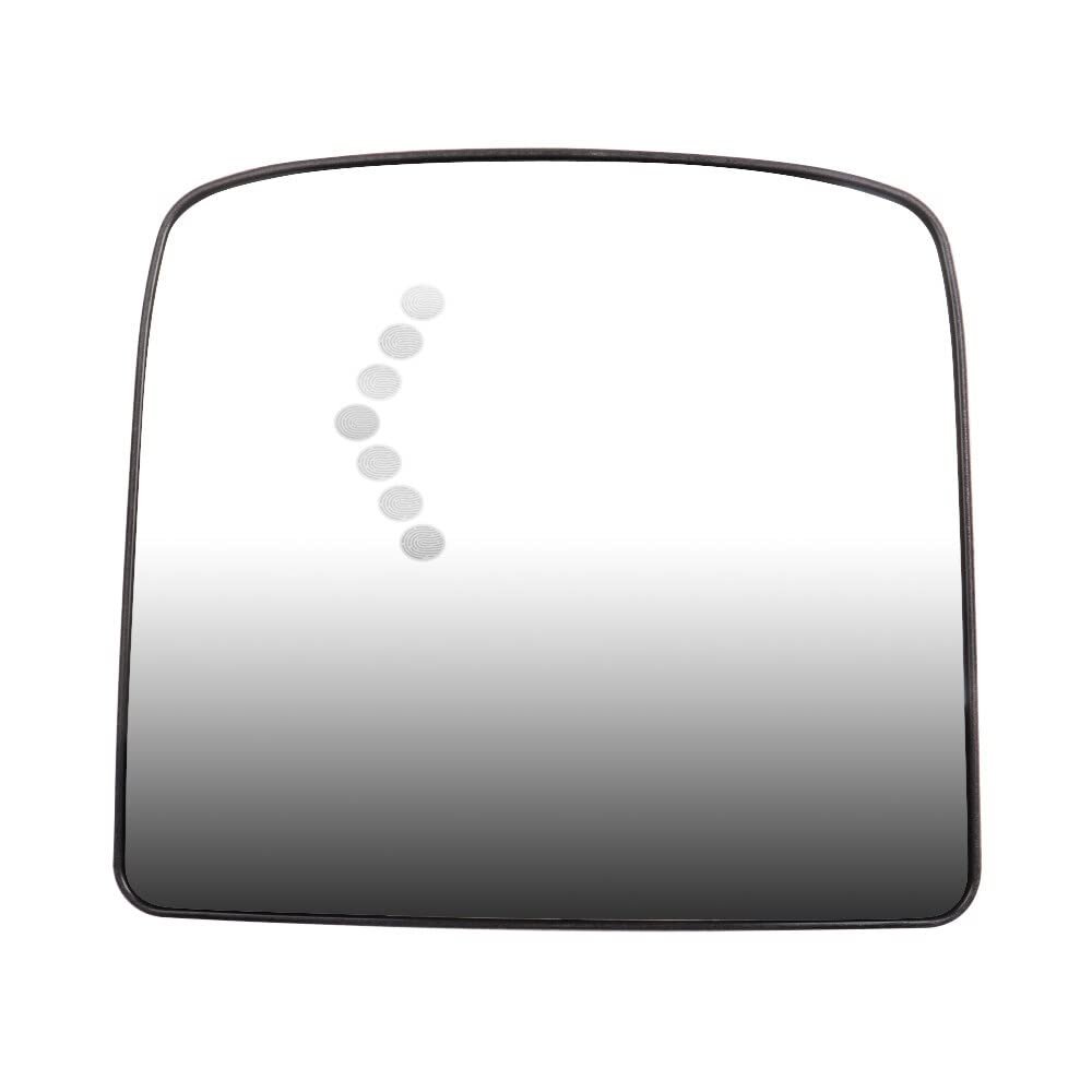 SCITOO Rearview Mirror,Car Mirror,Left Side Smaller Mirror Lens For International 9200 9400i 9900i 1997-2010 with Heated