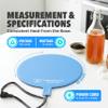Brewing & Fermentation Heat Pad with Heating Thermostat - 12" Sourdough Starter Warmer Mat, Beer & Wine Fermenting - Heating Mat for Kombucha Jar, Carboy, Glass Jar, Fermentors with Heater Temp Strip view 4