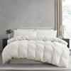 Nestl Off White Duvet Cover Full Size - Soft Prewashed Full Size Duvet Cover Set, 3 Piece, with Zipper Closure, 1 Duvet Cover 80x90 inches and 2 Pillow Shams - No Comforter view 1