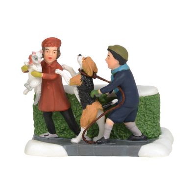 Department 56 Christmas in The City Village Christmas Tails Figurine 6003064 New