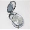 AmoreCreations -12 Piece New Baptism Mini Compact Mirror Key Chain Party Favor for Boys and Girls - Bautizo Recuerdos Angels & Baby Design Makeup Compact/First Communion (Dove/Silver Compact Mirror) view 2