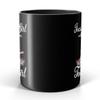 BeeTeeStore Baton Twirling Mug - Just A Girl Who Loves To Twirl Design - 15oz Black Ceramic Coffee Cup for Marching Band, Drum Majors & Majorettes - Notable Sports Lover Gift view 3