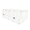 FixtureDisplays 24 X 12 X 8" Acrylic Candy Bin Plaxiglass Organizer 4 Compartments Display Bin for Candy, Cereal, Chocolate Coffee Beans, Stackable Assembly Video Provided 100827-NEW-FBA view 2