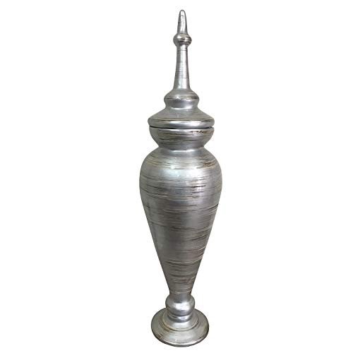 34" Indoor Urn Floor Vase Decorative Urn