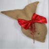 Burlap Cat Stocking Chirstmas Gift For Cat Lovers Fish Stocking Cat Christmas Stocking view 2
