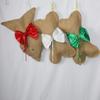 Burlap Cat Stocking Chirstmas Gift For Cat Lovers Fish Stocking Cat Christmas Stocking view 3