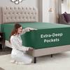 Empyrean Extra Deep Pocket Full Size Fitted Sheet Only, Fitted Sheet Full view 3