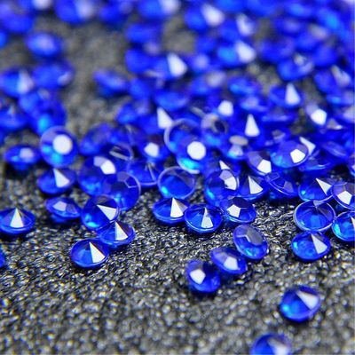 Jane Shop Acrylic Diamonds, 4.5mm Acrylic Color Faux Round Crystals Treasure Gems Tabletop Confetti Crystals for Table Confetti, Table Scatters, Vase Fillers, Party Decoration (2000pcs Royal Blue)