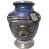 229 Trucker/Driver Adult Blue Cremation Urn view 1