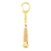 Feng Shui Bejeweled wisdom pagoda Keychain Amulet view 1