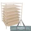 HORTIPOTS Herb Drying Rack 8 Layer Drying Net Dryer Stand Square 28 x 28 Inch to Dry Laundry Clothes or Cure Plants Like Herb Fruit Flowers view 1