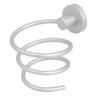 Aexit Aluminium Alloy Home Hardware Silver Tone Wall Mounted Spring Type Hair Dryer Holder Model:52as388qo168 view 1