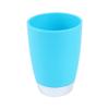 Cocoarm 6 Piece Bathroom Accessory Set Bathroom Accessories Set, Plastic Cup, Toothbrush Holder, Soaps Holder, Lotion Bottles, Bins, Toilet Brush Bathroom Set (Blue) view 2
