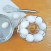 Egg Skelter Deluxe Modern Spiraling Dispenser Rack, Brown, Stylish Kitchen Storage for Eggs view 4