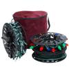 612 Vermont Christmas Light Storage Reel Holder with Installation Clip, Polyester Zip up Bag, Organizes up to 150 Foot of Mini Lights view 1