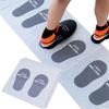OKA Slipper Storage, Slipper Back Mat, Gray, Approx. 17.7 x 17.7 inches (45 x 45 view 1