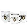 Abbott Collection Yellow Bee Belly Mug-4.5"H(16oz), 4.5 inches high, Tumbler view 2