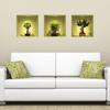 Ambiance Sticker col-3d-bonsai05_30x90 Wall Sticker Vinyl, Multi-Colour, 30 x 90 cm view 1