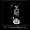 White Family Coat of Arms 16oz Beer Stein Set of 4  Custom Engraved Glasses view 4