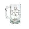 Ryan Irish Family Coat of Arms Beer Stein Set of 4  16 oz Personalized Heraldic Engraving view 4