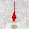 Bard's Tree Topper Etched Gold-toned Stand, 10" H x 4" W x 4" D view 2
