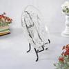 Bard's Black Wrought Iron Easel, 11" H x 7.75" W x 5.5" D (For 8.5" - 15" Plates) view 4