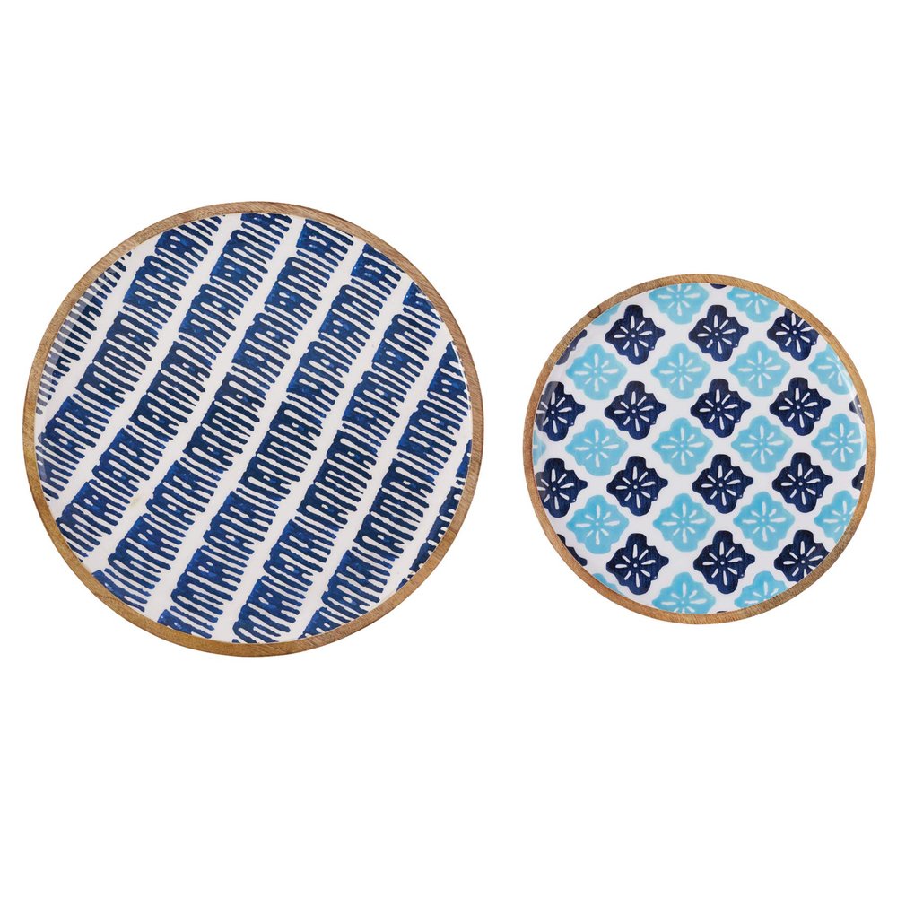 Bungalow Enamel Tray Set