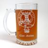 Gordon Scottish Clan Crest Beer Stein 16 oz Set of 4  Personalized Heraldic Engraving view 2
