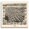 MAGNET Wilson NC 1908 Historic Panoramic Town Map Magnet Vinyl Magnetic Sheet for Lockers, Cars, Signs, refrigerator 5" view 1