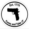 ION Graphics Magnet 1911 Gun - Est. 1776 Come and Take It 1911 Vinyl Magnet - Vinyl Magnet - Perfect Gun Gifts - Made in The USA Size: 4.7 x 3.3 inch view 1