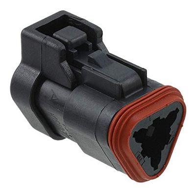 DT06-3S-EP09 Deutsch Connectors Connectors, Interconnects DigiKey Pack of 25