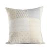 LR Home Peach Cream Kantha Throw Pillow, 20"X20" view 1