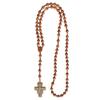 7 Decade Jujube Franciscan 8mm Rosary view 1