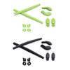 ToughAsNails 2 Pairs Replacement Rubber Kits Ear Socks and Nose Pads for Oakley Juliet Sunglasses Black&Green view 1