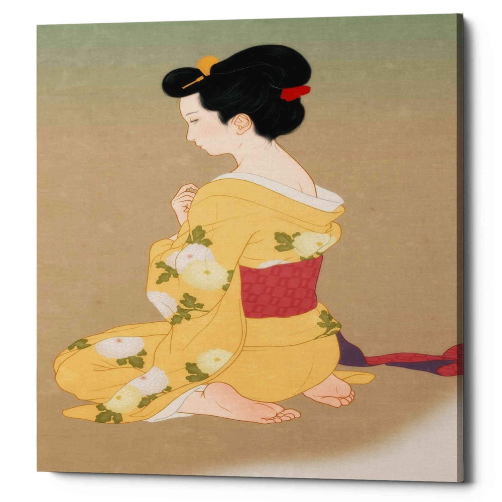 Epic Graffiti 'Yogokoro' by Sai Tamiya, Canvas Wall Art, 12"x18"