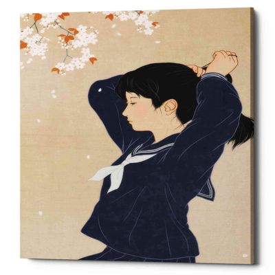 Epic Graffiti 'Spring' by Sai Tamiya, Canvas Wall Art, 12"x16"