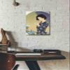 Epic Graffiti 'Ajisai' by Sai Tamiya, Canvas Wall Art, 12"x18" view 2