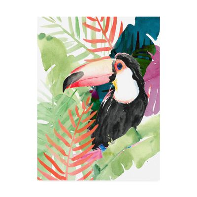 Trademark Fine Art Toucan Palms I by Jennifer Paxton Parker, 35x47