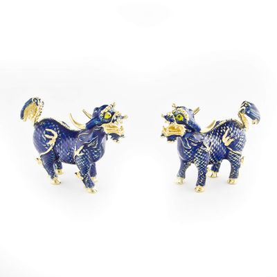 Feng Shui Bejeweled Blue Pi Yao