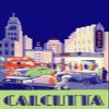 Magnet Calcutta India Movie Theater 1938 Vintage Style Travel Magnet Vinyl Magnetic Sheet for Lockers, Cars, Signs, Refrigerator 5" view 1