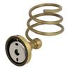 Aexit Space Aluminium Home Hardware Antique European Style Spring-Type Hair Dryer Holder w Screw Model:70as164qo690 view 3