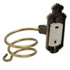 Aexit Space Aluminium Home Hardware Antique Classical Style Wall Mounted Hair Dryer Holder w Plug Hanging Hook Model:34as17qo446 view 3